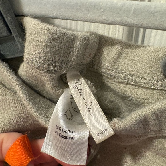 Rylee + Cru Soft Green Kids Leggings - Picture 3 of 4